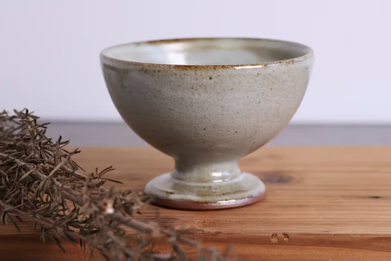 墨青梅灰點心碗