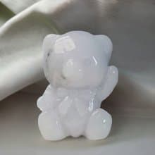 飄花翡翠熊熊| 天然緬甸玉A貨翡翠 | 送禮