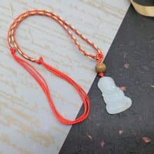 【親翠】天然翡翠 小孩戴的灑金寶寶阿彌陀佛