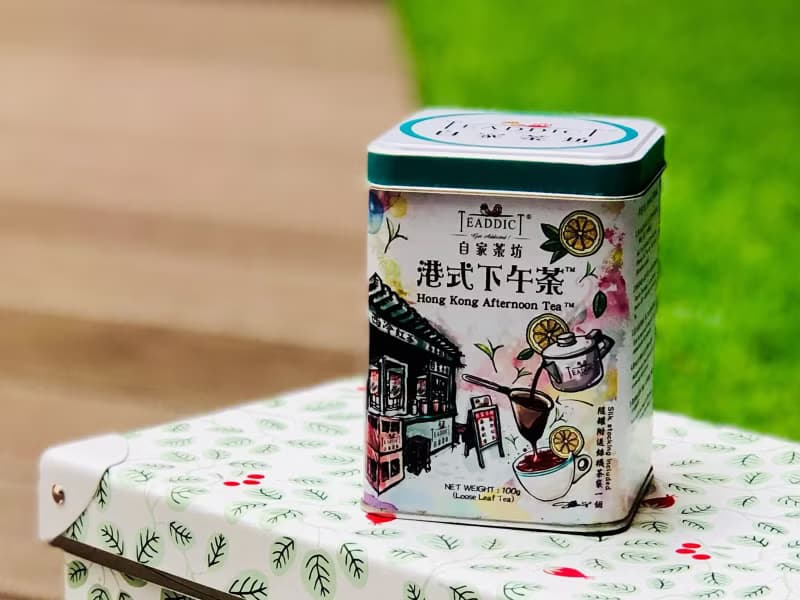 TEADDICT 港式下午茶(檸茶茶膽)| 標準裝 100克茶葉連小茶袋