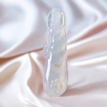 冰種飄花翡翠觀音菩薩 | 天然緬甸玉A貨翡翠 | 送禮