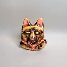 狼犬擴香器01(手工陶製品)