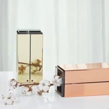 camino SANTA 紅銅/黃銅 高筒置物瓶 花瓶 玻璃瓶 花器