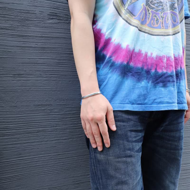 錫×銀手鐲 圓形丁邦勒