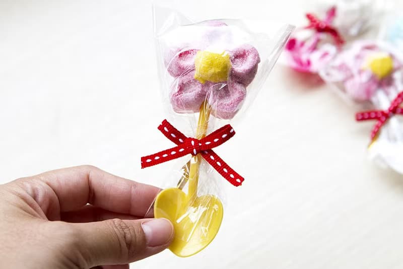 愛心鏟子義大利大花花棉花糖 | 創意糖果 婚禮 生日 聖誕節 派對
