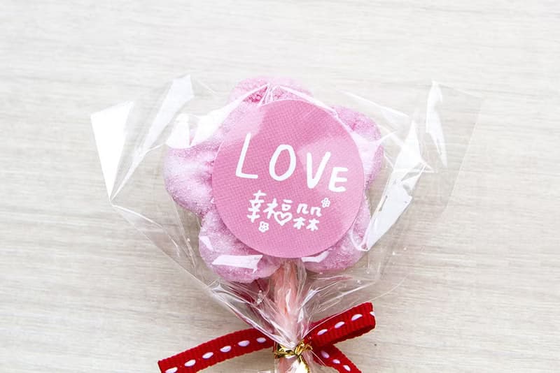 愛心鏟子義大利大花花棉花糖 | 創意糖果 婚禮 生日 聖誕節 派對