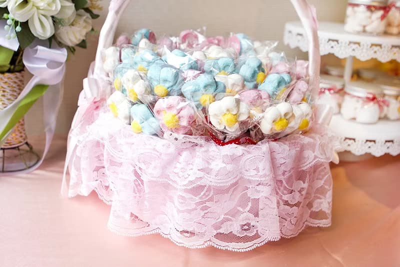 愛心鏟子義大利大花花棉花糖 | 創意糖果 婚禮 生日 聖誕節 派對