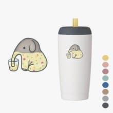 YCCT速吸杯2代550ml - 大象 -啵一下就能喝的環保咖啡杯/保冰保溫