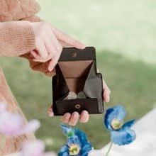 Gil (Black): Multi Card Holder, Mini wallet, Soft Cow Leather, Coin pocket