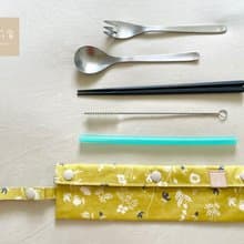 防水款環保餐具袋