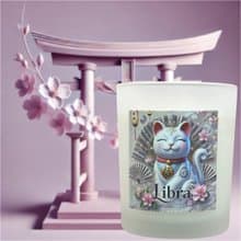 12星座 天秤座香氛燭杯 招財貓與星座的創新結合 為生活增添幸福