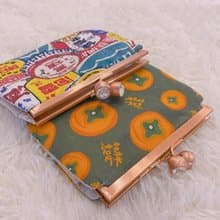 手作口金錢包  鑽釦口金零錢包  生日 情人節 禮物 可挑布製作