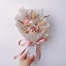 小型永生花束 畢業花束/生日花束/520告白花束/捧花禮/閨蜜禮