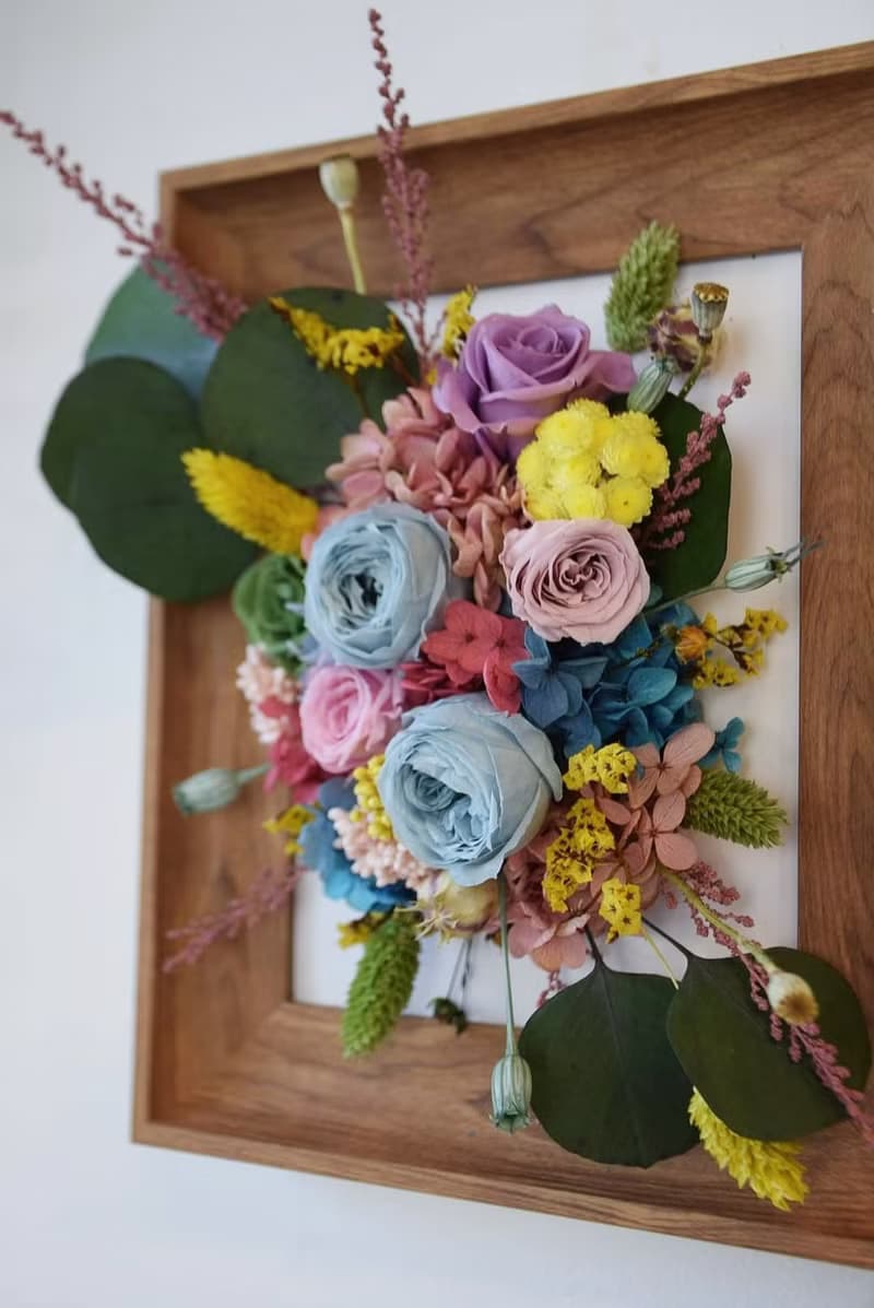 永生花壁飾桌框