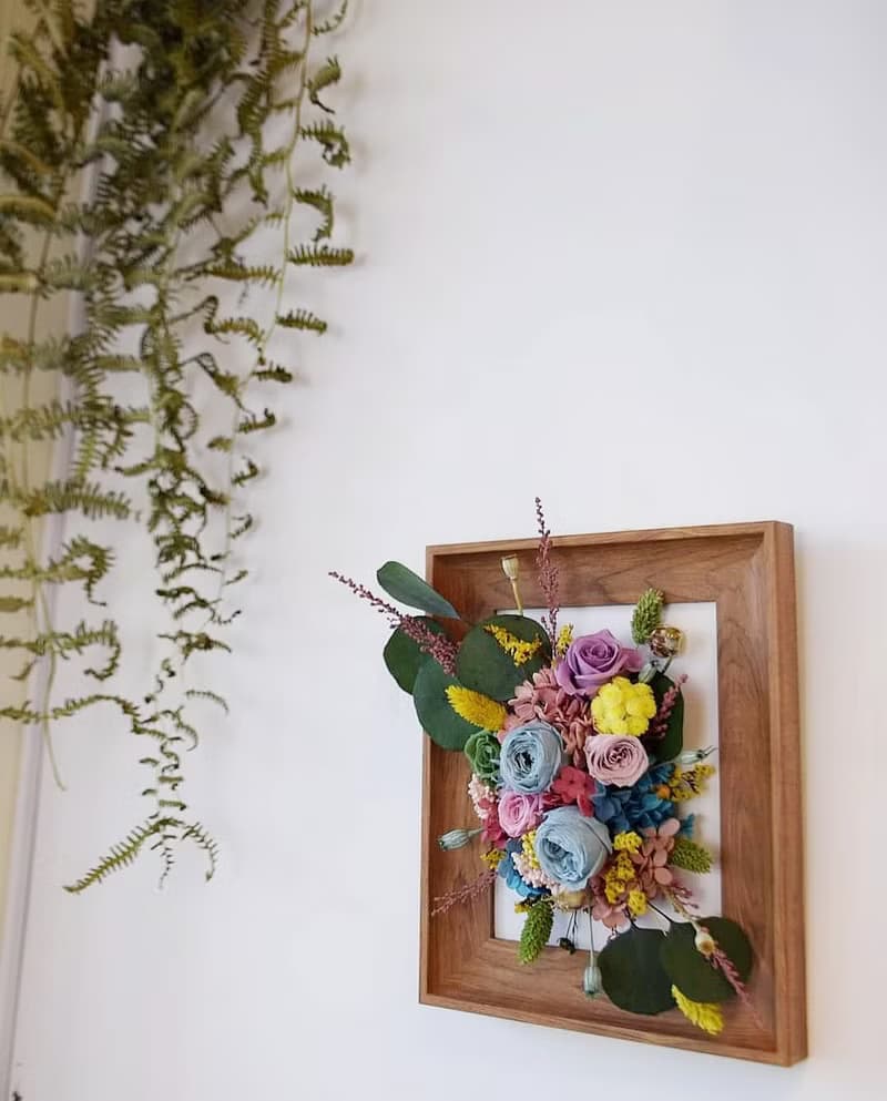 永生花壁飾桌框