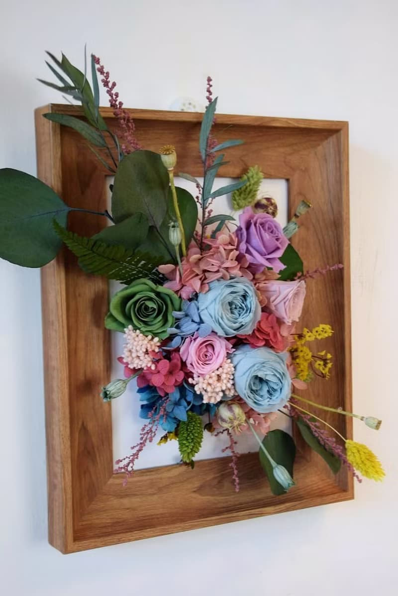 永生花壁飾桌框