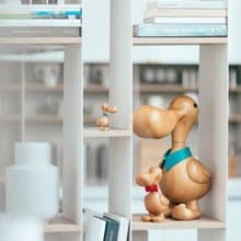 嚴選居家擺飾淘氣 _ 手工實木鴨家族【新婚居家賀禮】