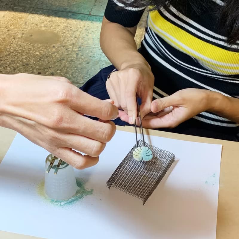 【體驗】新北金工 一人方案 手工琺瑯植感純銀飾品 耳環 手鍊 項鍊