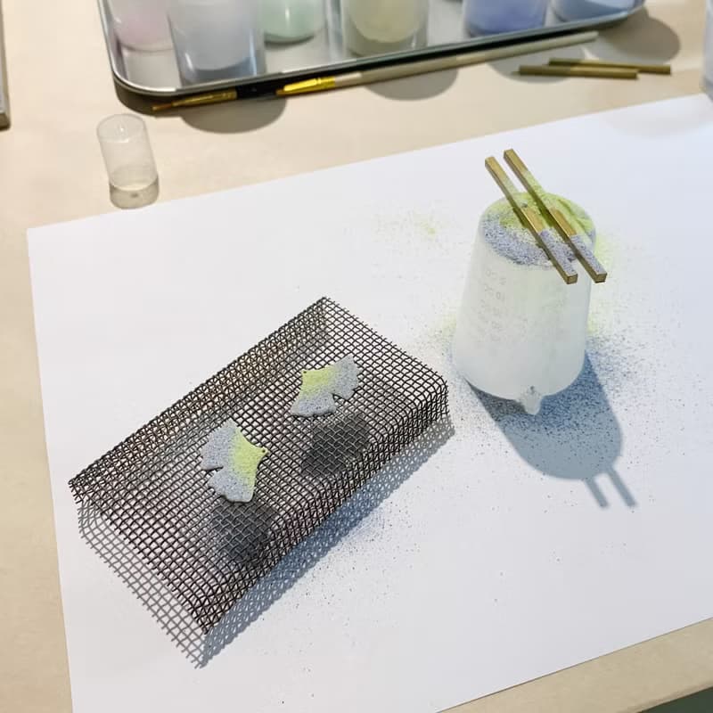 【體驗】新北金工 一人方案 手工琺瑯植感純銀飾品 耳環 手鍊 項鍊