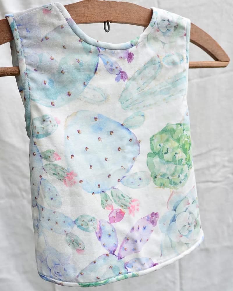 有機棉童裝/多肉植物原創印花