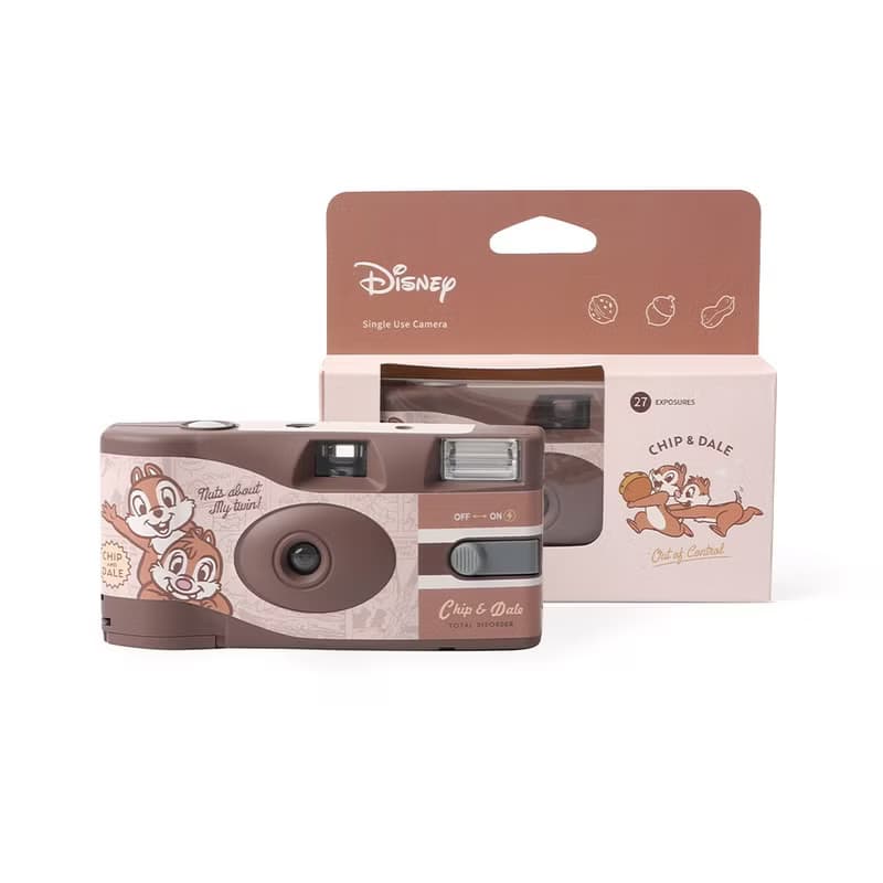 迪士尼奇奇蒂蒂即可拍相機-Disney iso400 可拍攝27張 底片相機