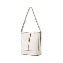 韓國KIMMY BAG | 帆布/象牙白色 | 大容量 手袋 單肩包 水桶包