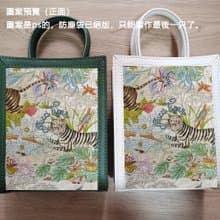 全手縫真皮手提袋 牛皮斜挎包 handmade gucci防塵袋改造琴譜包