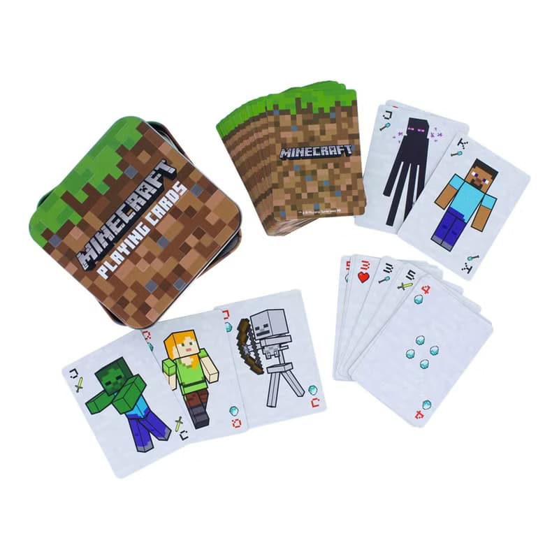 【交換禮物/旅行必備 】 Minecraft當個創世神旅行啤牌扑克牌