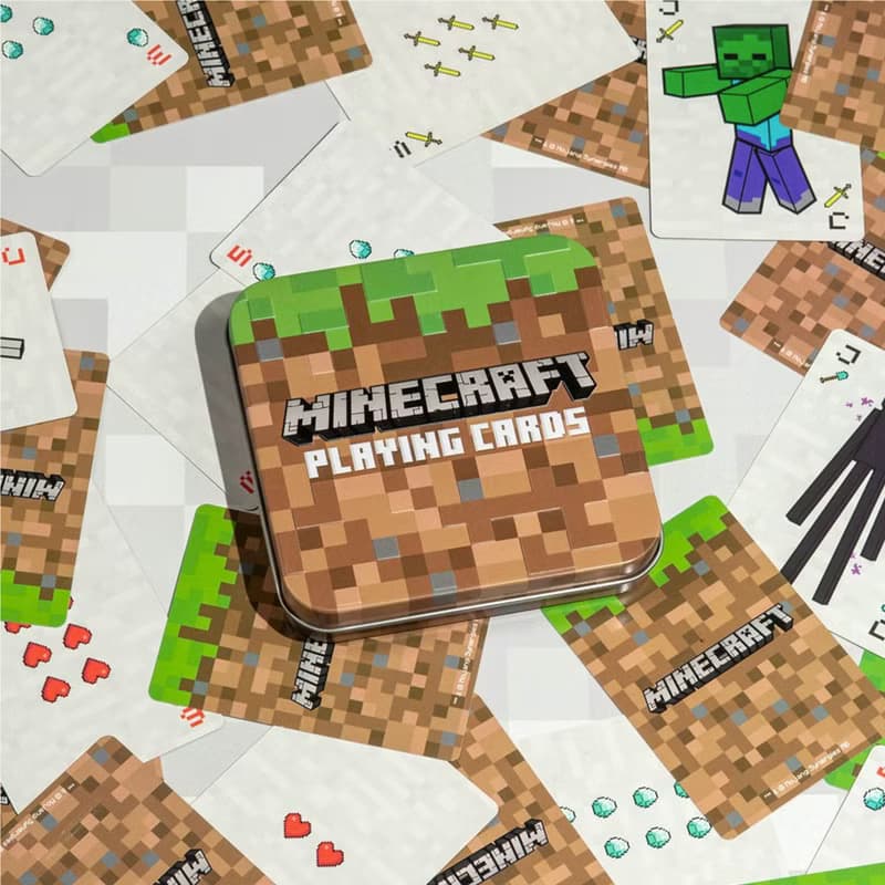 【交換禮物/旅行必備 】 Minecraft當個創世神旅行啤牌扑克牌