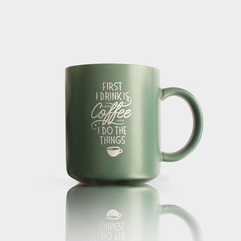 【Coffee lover】定制陶瓷馬克杯啞光咖啡杯 大容量杯子