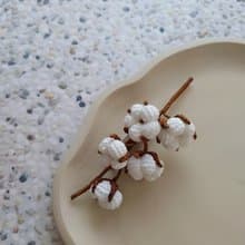 棉花鉤織別針
