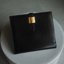 HERMÈS SAUMURDIANNE WALLET エルメス ソミュールディアンヌ ウォレット ブラック ヴィンテージ