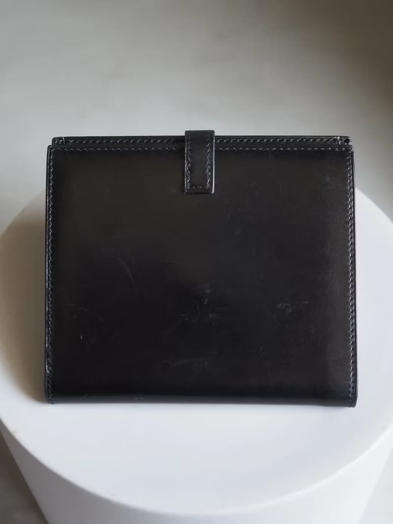 HERMÈS SAUMURDIANNE WALLET エルメス ソミュールディアンヌ ウォレット ブラック ヴィンテージ