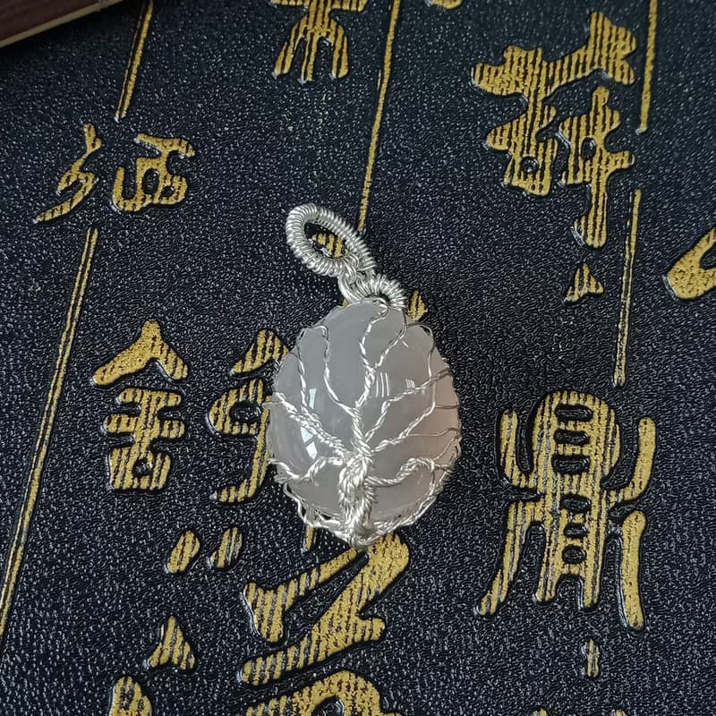 佚名山河。項鍊、擺件。小果子。瑪瑙。金屬編織