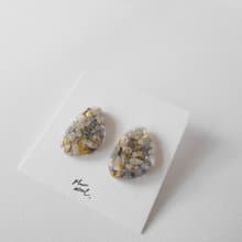 透明系耳飾 耳環 | 海的延伸 : no.274