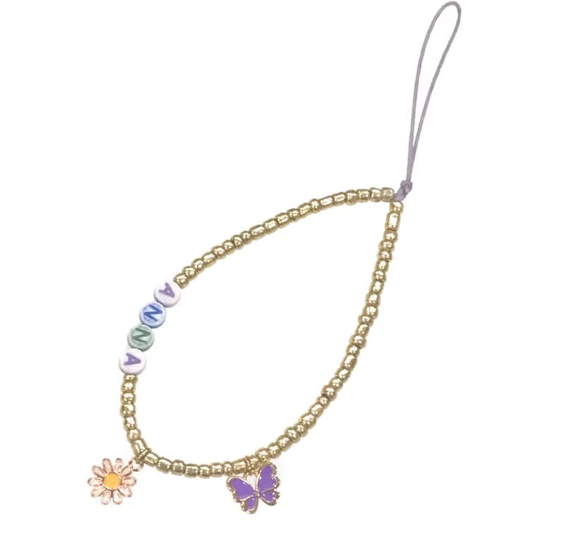 Personalized mobile charm