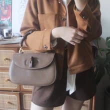 Gucci中古豬皮竹節包