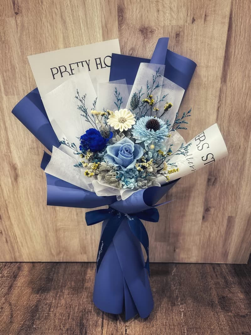 永生花束 不凋花束/畢業典禮/生日禮物/情人節/告白花束