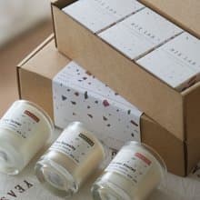 MIX LAB 天然大豆香氛蠟燭禮盒 | 65g小蠟燭3入組
