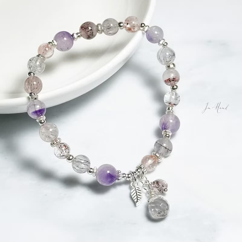 雲霧朝霞-超七水晶設計手鍊