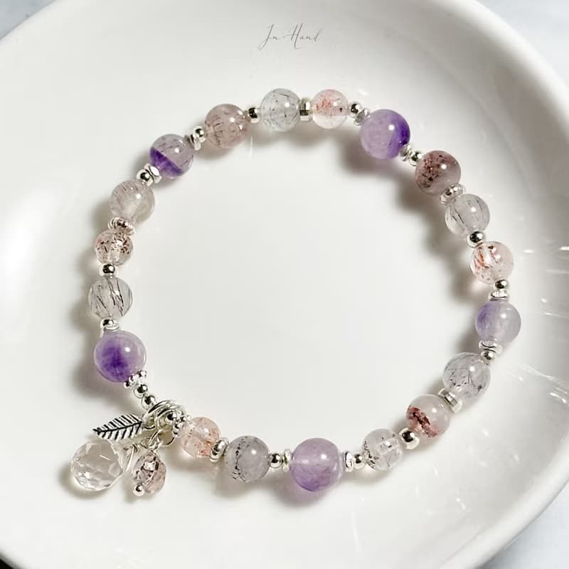 雲霧朝霞-超七水晶設計手鍊