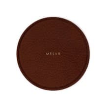 Minerva │ 杯墊 │義大利植鞣革 印字 燙金 婚禮 贈品 居家 小物