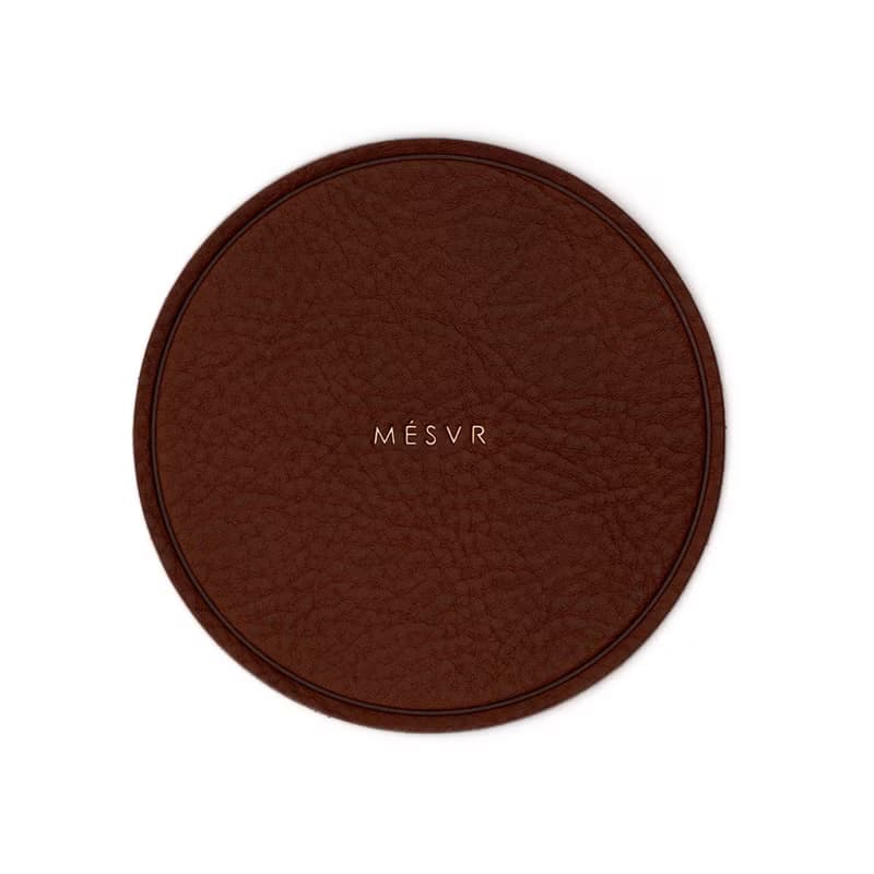 Minerva │ 杯墊 │義大利植鞣革 印字 燙金 婚禮 贈品 居家 小物