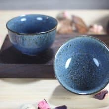 【送禮好物】100ml 天目對杯 寬口茶杯 酒杯 鶯歌葉敏祥作