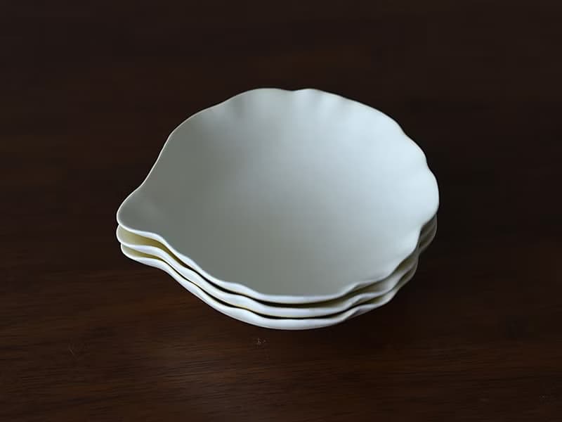 貝系列原創設計日式料理碟點心碟小菜碟蘸料碟家用調料餐具盤子