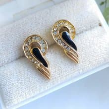 Vintage Jewelry 西洋古董飾品 摩登 小巧 小知性 針式耳環