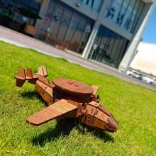 【手作DIY】軍事 E-2D預警機模型 玩具 手作 禮物