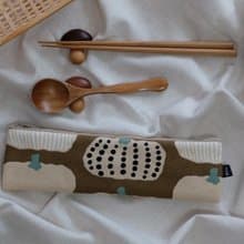 【餐具袋】海德公園裡的南瓜 / 日本布 內層防潑水布