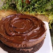 烏龍生巧克力蛋糕(六吋)