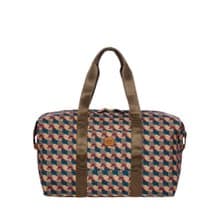 【BRIC' S】X-Bag 2合1摺疊旅行袋(中)- 迷彩幾何